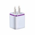thumbnail image 1 of HEVIRGO Portable Dual USB Ports Quick Charging Wall Charger Mobile Phone Power Adapter, 1 of 10