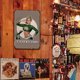 thumbnail image 4 of Placa Metal Vintage Castrol Girl Pintura Hierro Rectangular Artística Pared 20x30cm, 4 of 9