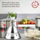 thumbnail image 2 of Temporizador de cocina ZHAOCHENG manual de acero inoxidable 60 minutos con sonido claro, 2 of 5