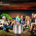 thumbnail image 3 of (6 Pack) Magic Campfire Fire Color Changing Packets for Fire Pit, Indoor/Outdoor Fireplace, Bonfire - Rainbow Magical Flame, Camping Accessory, Compatible with Wood, 3 of 7