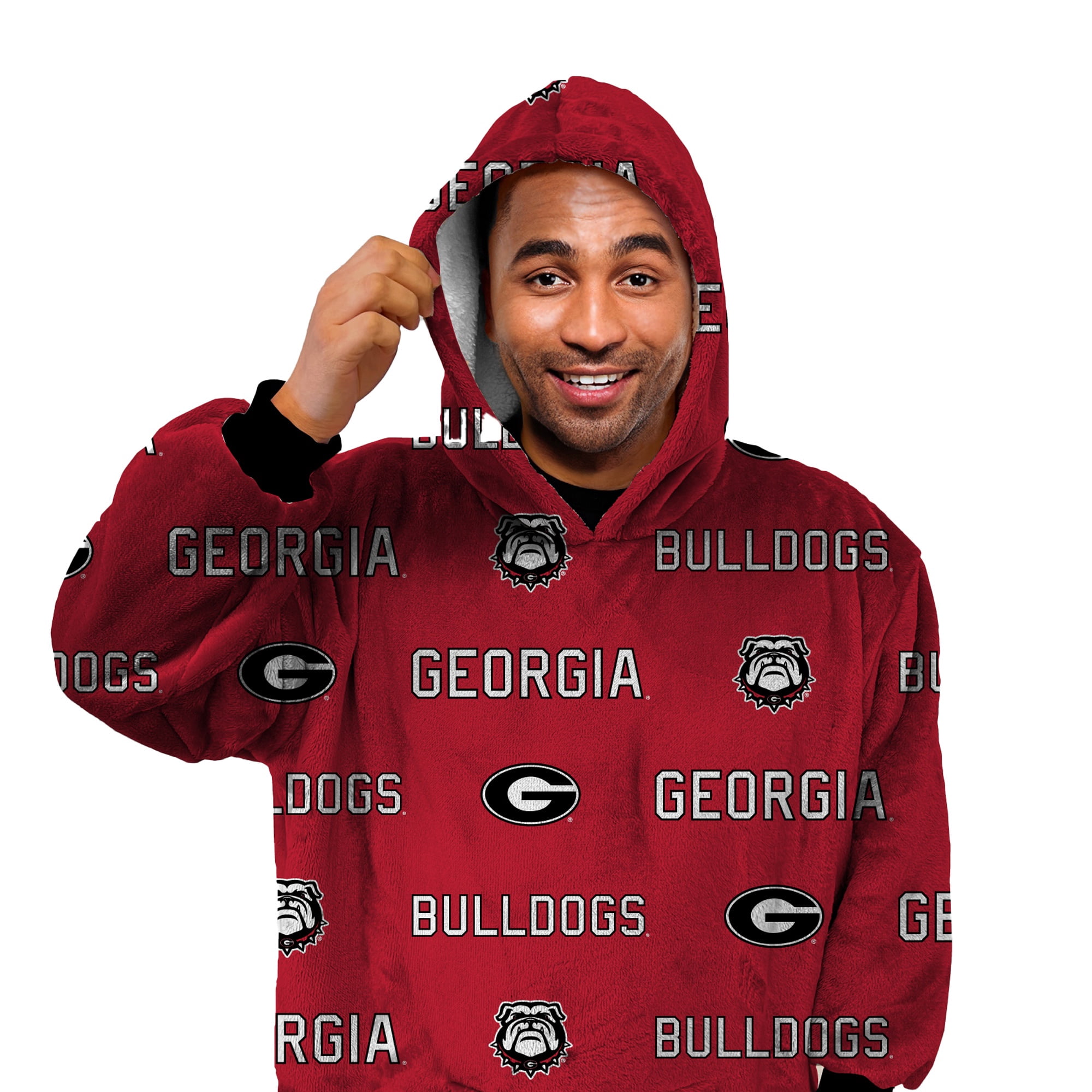 NCAA Unisex Georgia Bulldogs FAN CAPE Game Day Fan Apparel