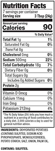 Manischewitz Potato Pancake Mix 6oz (6 Pack) Gluten Free, No MSG, Traditional Style Potato Latke Mix