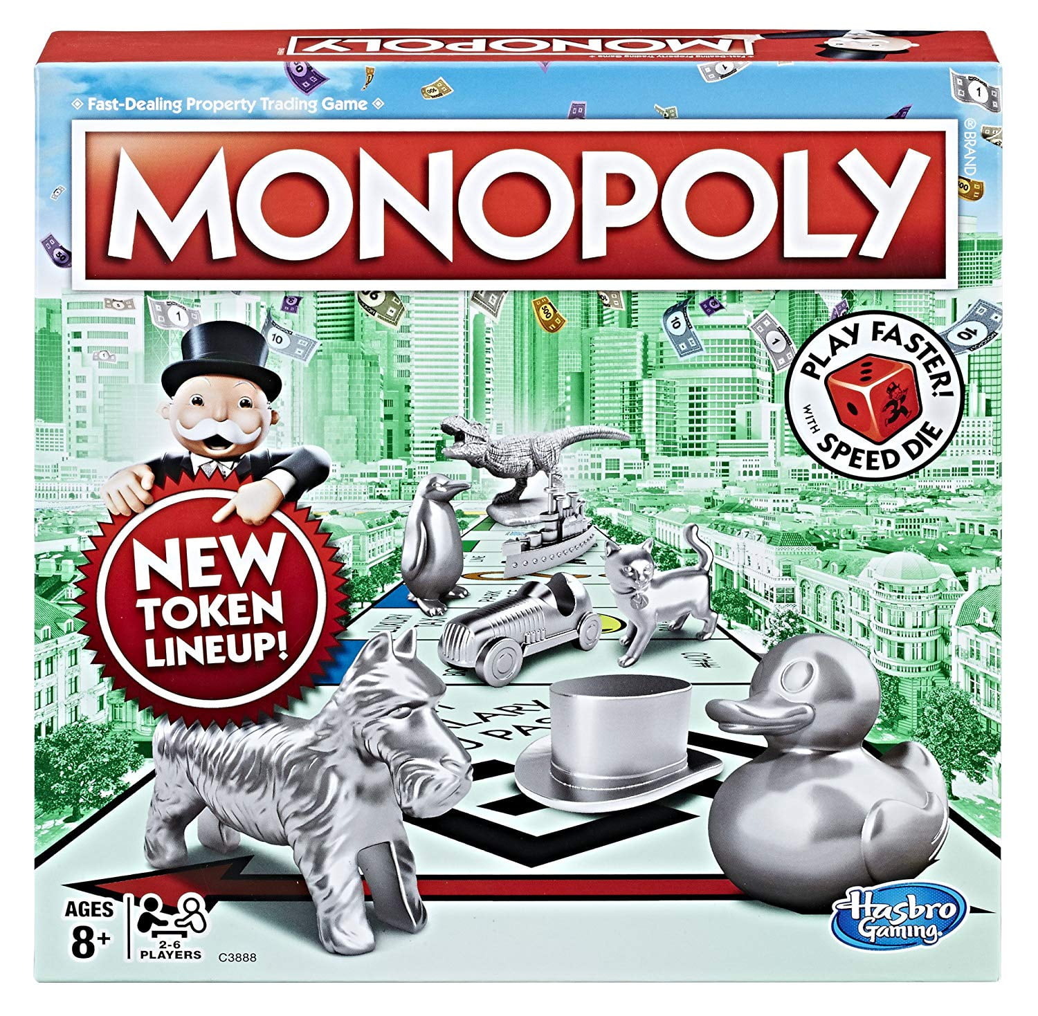 Monopoly Speed Die Edition Board Game Replacement Parts & Pieces 2009 Hasbro 