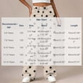 thumbnail image 4 of MLCDZ Girls Polka Dot Wide Leg Jeans Denim Elastic Waisted Stretchy Baggy Denim Pants Loose Casual Lightweight Go to School Holiday Trousers with Pockets, 4 of 10