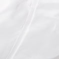 thumbnail image 4 of Lorviah Satin Fitted Crib Sheet for Standard Crib & Toddler Mattress - 28"x52" - Soft Smooth, White, 4 of 5