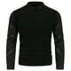 thumbnail image 1 of Gibobby Suéter para hombre Sudadera de Cuello Redondo, Sudadera de Forro Polar para Hombre, Ropa teñida Sudadera para Hombre(Negro,Grande), 1 of 5