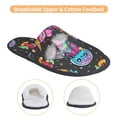 thumbnail image 3 of Fotbe Cat Icecream Pantuflas Peludas para Mujer con Estampado, Zapatillas de Peluche, Zapatos de Invierno para Casa, Uso Interior y Exterior-Medium, 3 of 8