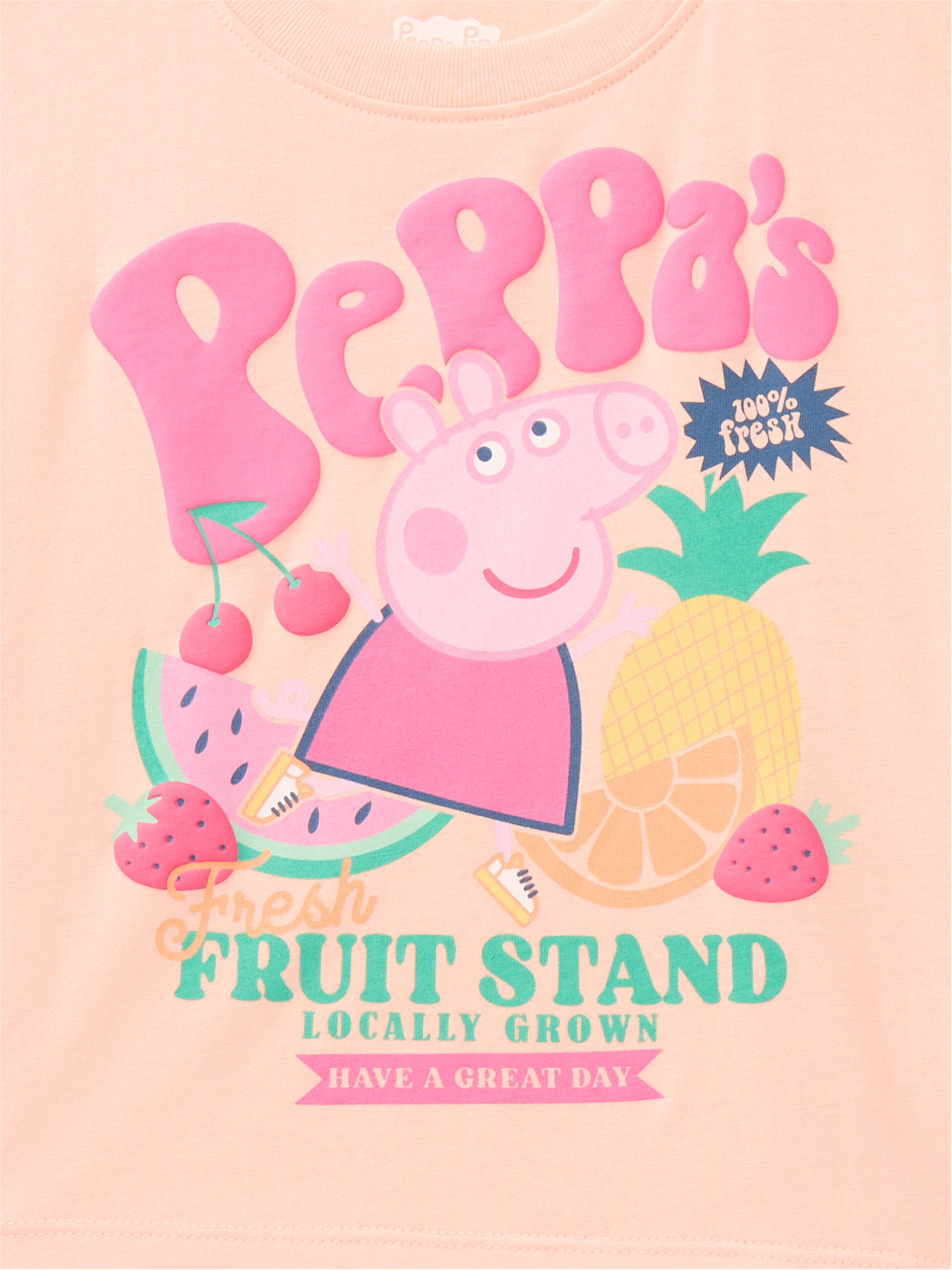 Peppa Pig Toddler Girls Graphic Tee and Bike Shorts Set, 2-Piece, Sizes 12M-5T