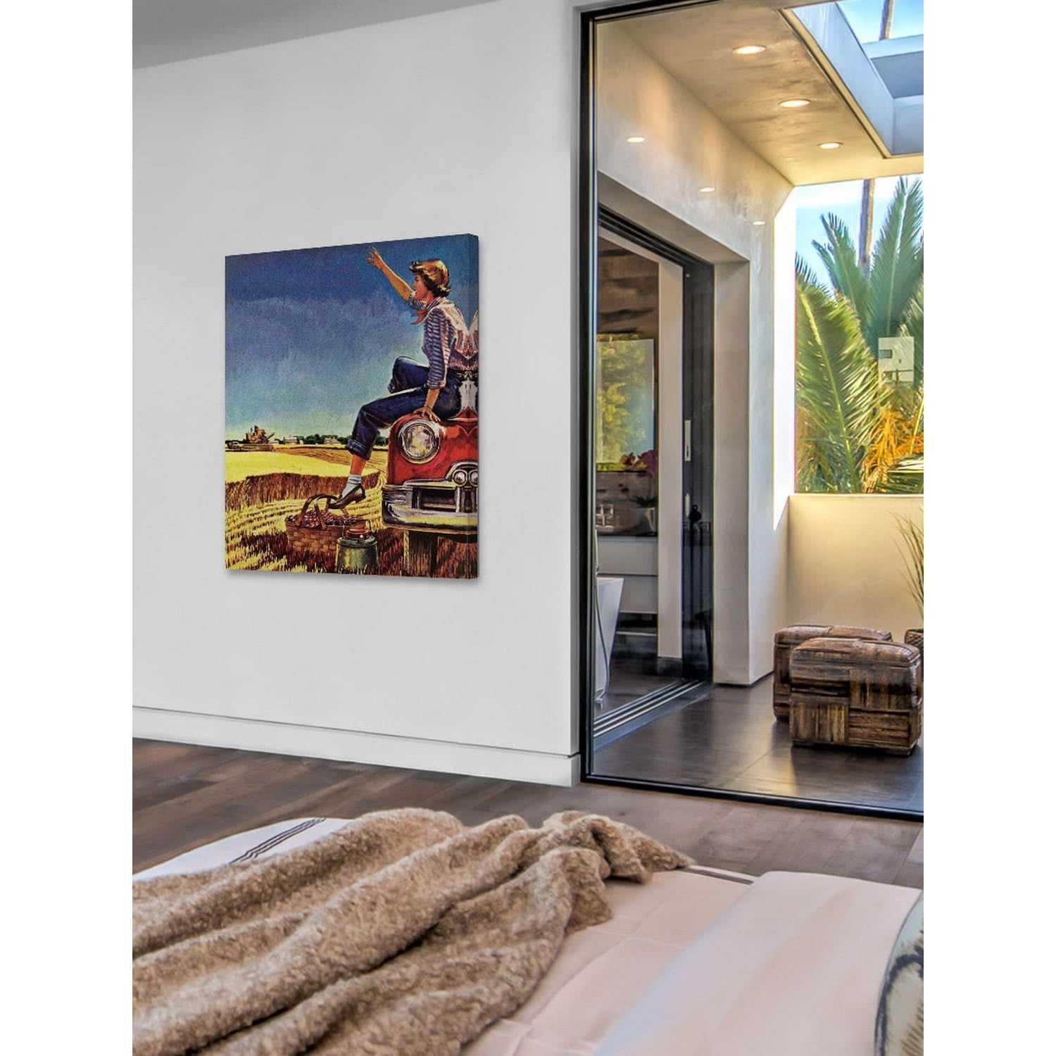 Marmont Hill "Picnic-Ready" Painting Print on Canvas