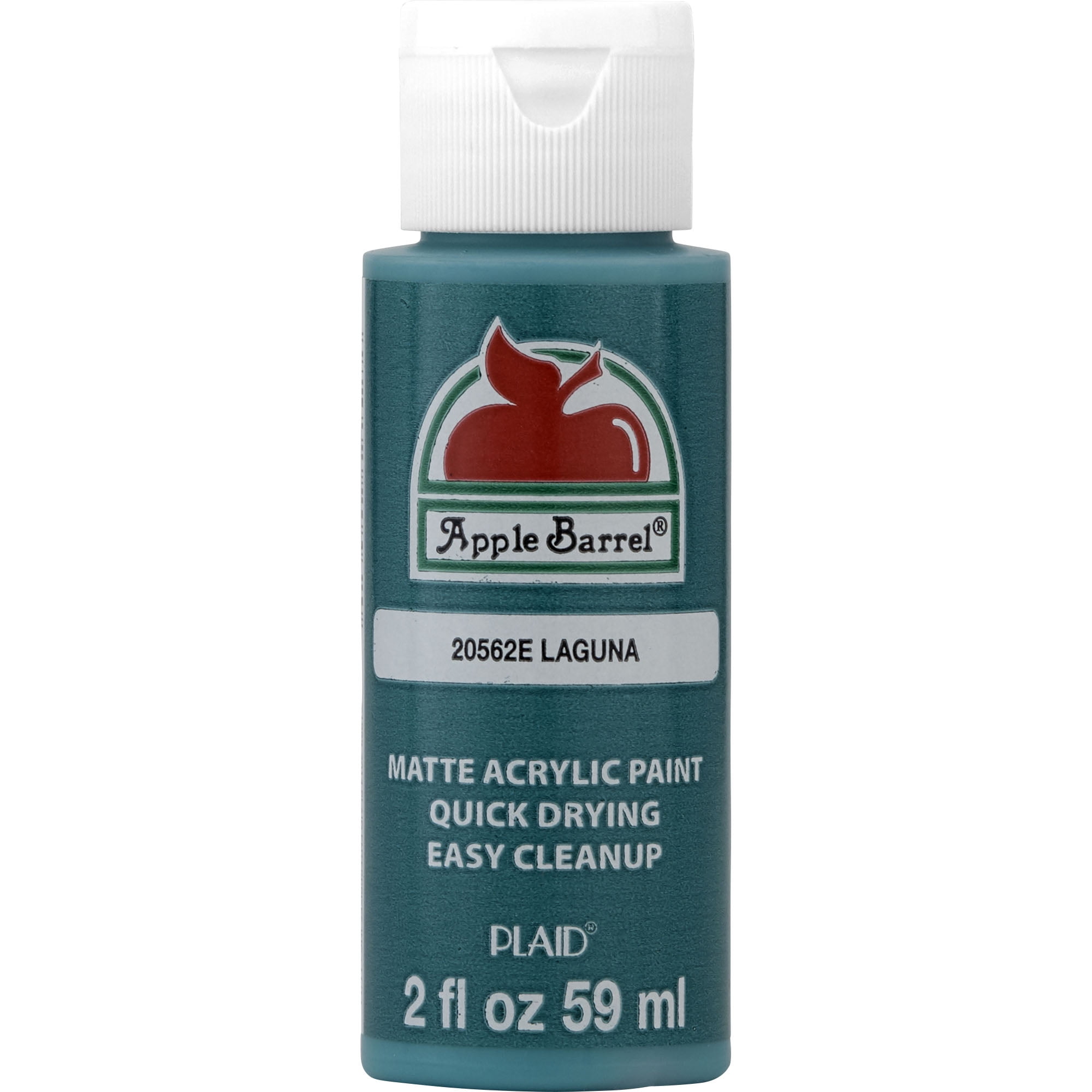Apple Barrel Acrylic Craft Paint, Matte Finish, Laguna, 2 fl oz