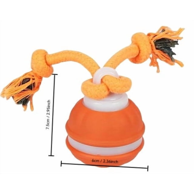Dog Toys for Large Dogs Pet Toy Jumping Dog Toy Three Modes with Chirping Sounds, Dog Toys for Small Dogs Interactive Teaser with Rope for Exercise and Play