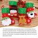 thumbnail image 3 of Calcetín de Navidad Bewildely accesorio de tamaño pequeño decoración del hogar bolsa de regalo lentejuelas DIY Patrón de oso, 3 of 6