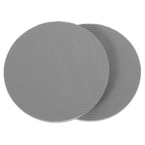 CIMAXIC 2Pcs Comfortable Grey Yoga Knee Pad Cushion for Yoga Pilates and Fitness Use