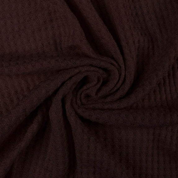 FREE SHIPPING!!! "Burgundy Waffle Rayon Spandex Open Knit Fabric, DIY Projects by the Yard"
