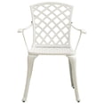 thumbnail image 5 of vidaXL Bistro Set Patio Table and Chair Bistro Table Outdoor Cast Aluminum, 5 of 12