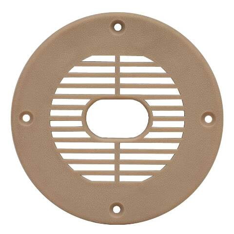T-H Marine Boat Floor Drain FDP-4T | 5 1/2 Inch Taupe