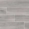 thumbnail image 6 of The Tile Life Belgrad Gray Matte Porcelain Floor & Wall Tile, 6 x 36 in, 7-Piece, Wood-Look, 6 of 8