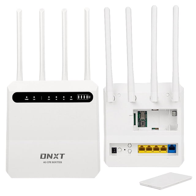 Enrutador Wifi inalámbrico 4G CPE, punto de acceso WiFi 802,11 B/g/n 300Mbps para exteriores e interiores