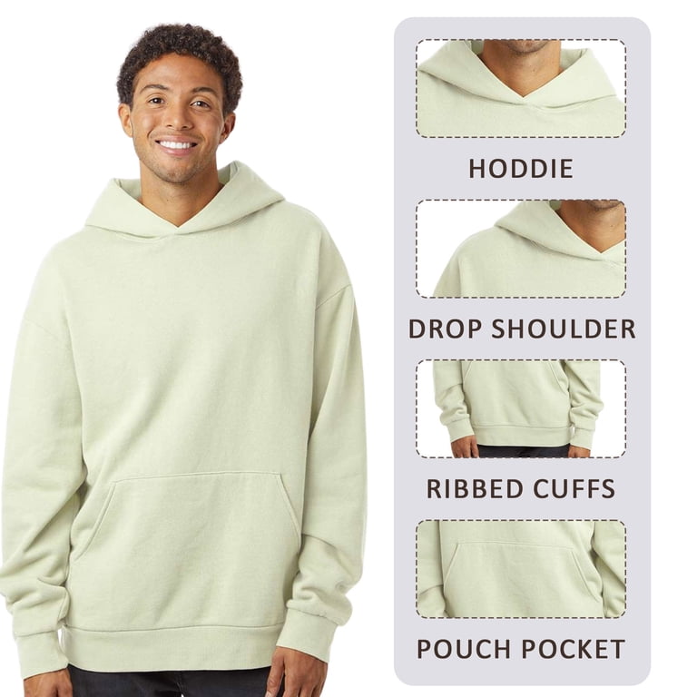 Independent Trading Co Men's Avenue Hooded Sweatshirt 80/20 Cotton
