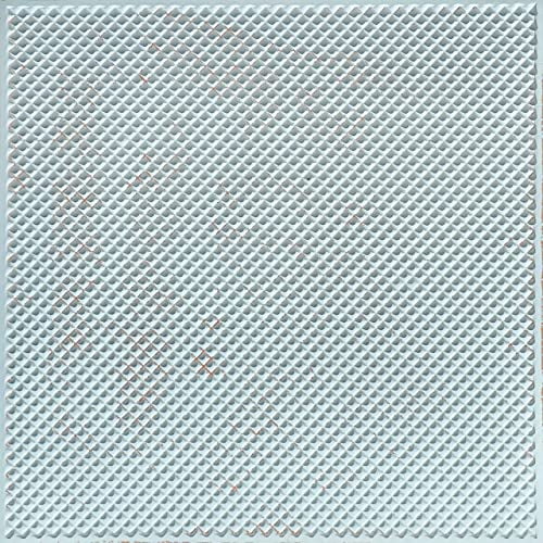DCT20 Mesh PVC 2' x 2' Glue-up or Lay-in Ceiling Tile (Covers / 40 sq.ft) Antique Taupe, 10 Piece