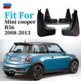 thumbnail image 3 of For Mini Cooper R56 2008-2013 coopers Mud Flaps Mudguards Splash Guards Mudflaps Car Fenders accessories Front Rear 4 Pcs/SetR56, 3 of 5