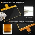 thumbnail image 2 of 8" 55 Pin Touch Screen Glass Digitizer Compatible with 2015-2018 Chevrolet Silverado Suburban Tahoe & GMC Yukon Sierra MYLINK Raido Navigation, 2 of 7