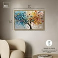 thumbnail image 5 of Fluttering on Tree I Canvas Colorful Tree Art by Art Remedy, Gold Frame, 36" x 24", 5 of 7