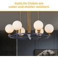 thumbnail image 6 of KastLite 16" White Acrylic Lamp Post Globe | Smooth Textured with 5.25" Neckless Opening | Manufactured by Crown Plastics, 6 of 6