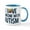 White/Blue Inside, variant on CafePress - Love Someone With Autism Mugs - 11 oz Ceramic Mug - Novelty Coffee Tea Cup