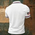 thumbnail image 5 of xunjiayanmaoyi Men's 9/11 25th Annv Polo Shirt Never Forget Loose Fit Patriotic Graphic Knit Blnd S-3XL Multicolor 1Pc First Responder Vet Daily Casual Memorial Wear, 5 of 5