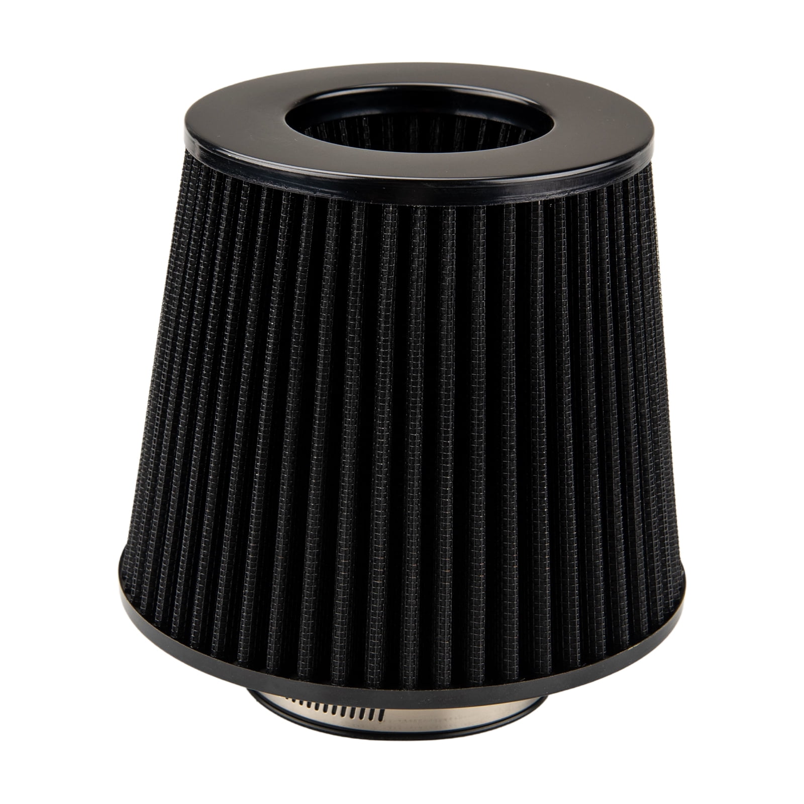 3 inch Front Black Aluminum Cold Air Intake Kit Replacement for BMW 325i 2001-2005, 330Ci 2001-2005, 325Ci 2001-2005, 325xi, 323i, 328i, 330x, 330i, 330i, 323Ci, 328Ci, 323is, 328is