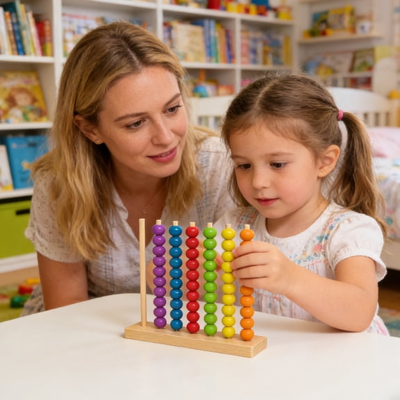 Color Stacking Game, 60 Pcs Challenge Colorful Ring Stacking Games, Wooden Rainbow Sorting & Stacking, Fun Color Matching Puzzle Game for Family Game Night, Color Stack Game 1PC