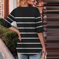 thumbnail image 3 of Blusas de Manga Corta para las Mujeres, Moda Verano Impreso, Blusas de Cuello Redondo, Chaqueta de Manga Corta para las Mujeres, 3 of 8