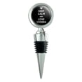 thumbnail image 1 of Keep Calm And Love Spiders Wine Bottle Stopper, 1 of 1