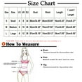 thumbnail image 3 of Summer 2025 CALAFEBILA Women Juniors Swimsuit Summer Swimsuits 3-Piece Solid Color Multipiece Swimsuit Mother's Day Seaside Vacation Swimsuit for Women, 3 of 6
