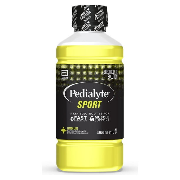 Pedialyte Sport Electrolyte Drink, Fast Hydration with 5 Key