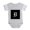 Heather Grey, variant on CafePress - Gothic Initial B - Cute Infant Baby Football Bodysuit