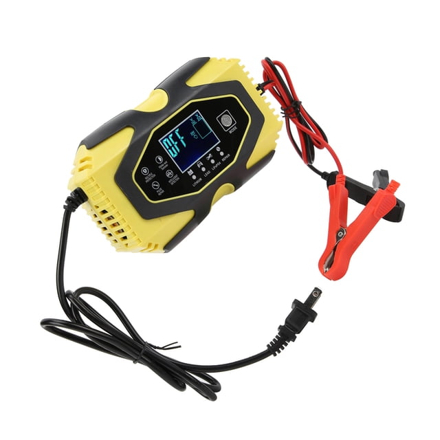 Automatic Battery Charger,Automatic Battery Charger Intelligent Car Battery Charging Automatic Battery Maintainer Time-Tested Durability