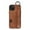 Brown, variant on for iPhone 15 Plus Wallet Case with Card Holder, Hand Wrist Strap Loop Holder Kickstand, Finger Grip Ring Buckle PU Leather Double Buttons Shockproof Cover for iPhone 15 Plus, Black