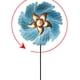 thumbnail image 5 of Molino De Viento De Hierro Spinner De Viento Jardín Yarda Plug-In Molinete Niños Whirligig Molinete Juguete Hada Whirligig Estaca De Jardinería Wind Spinner Adornos De Jardín Decorativos Speravity HA014399-00, 5 of 7
