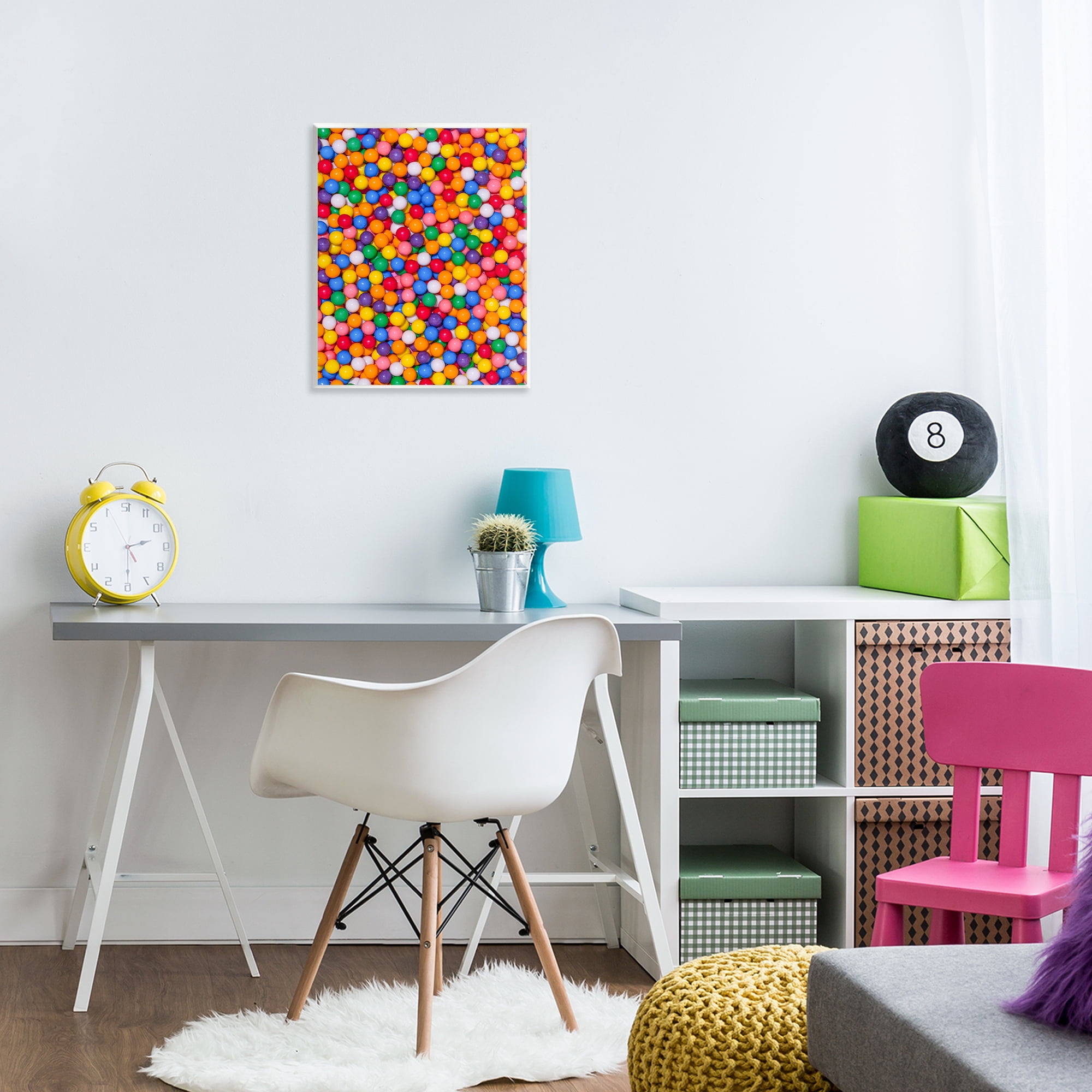 Stupell Industries Colorful Gumballs Close Up Wall Plaque Art, design by LISH Creative