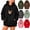 Black, variant on Pet Pouch Hoodie –cat Hoodie with Pouch ,Cat Carrier Sweatshirt with Front Kangaroo Pull Pocket, Side Zip Pocket, Drop Shoulder Pullover, Pet Pouch Hoodie for Small Cats