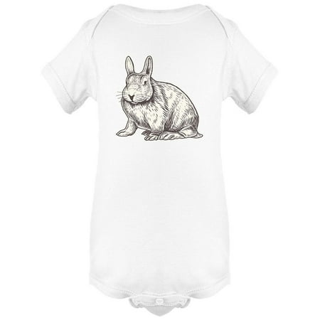 

Rabbit Detailed Realistic Design Bodysuit Infant -Image by Shutterstock 6 Months