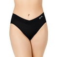 thumbnail image 2 of Kindly Yours Women's So Comfy Crossover Waist High Cut Panties, 2-Pack, Sizes XS-XXXL, 2 of 9