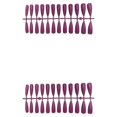 thumbnail image 4 of Seitruly Tabletas para mejorar las uñas Diseño elegante de puntos Textura esmerilada Textura esmerilada Usable Uña falsa Puntas de manicura Type7 NO7 Seitruly  CBP456183, 4 of 5