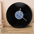 thumbnail image 4 of Reloj De Pared, Reloj De Pared Redondo Retro De 12.0 In, Silencioso, Clásico, Decorativo, De Cuarzo, Funciona Con Pilas, Diseño De Registro Vintage, Reloj Para Sala De Estar,, 4 of 7