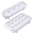 thumbnail image 4 of Injueey Bandeja para cubitos de hielo, molde de silicona para bolas de hielo, molde para hacer bricolaje antiadherente para el hogar para Cocina y Comedor, 4 of 6
