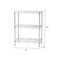 thumbnail image 7 of IRIS 3 Shelf Wire Storage Unit, Silver, 7 of 7