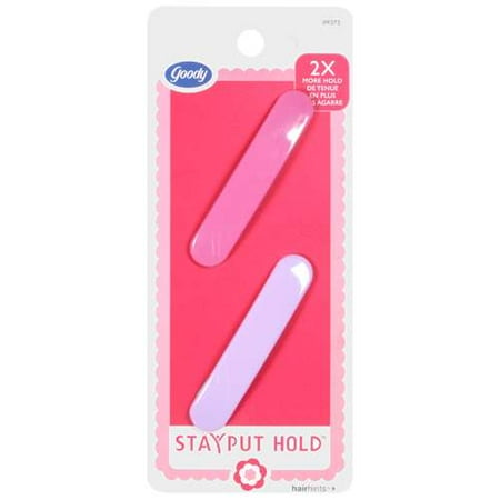 Hairhints: Purple/Pink Stay Put Hold Barrettes