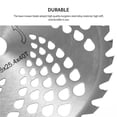 thumbnail image 2 of Cuchilla Corte De Acero Duro Desbrozadora Hierba Jardín Cortacésped Trimmer Tool 40T Eigraketly TO004330-00, 2 of 7